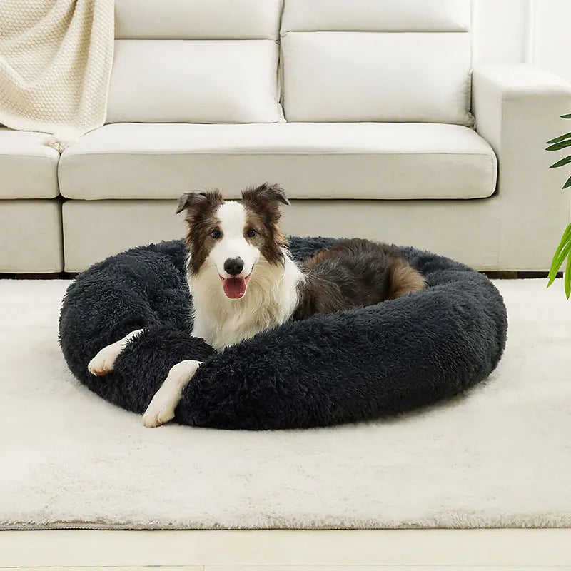 CURAPETS Plush Nest Dog & Cat Bed