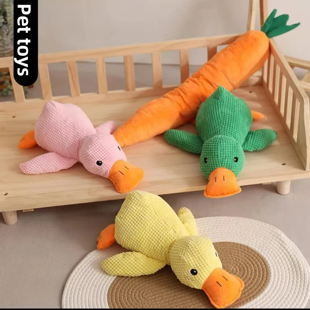 CURAPETS Calming Duck Plush Dog Toy
