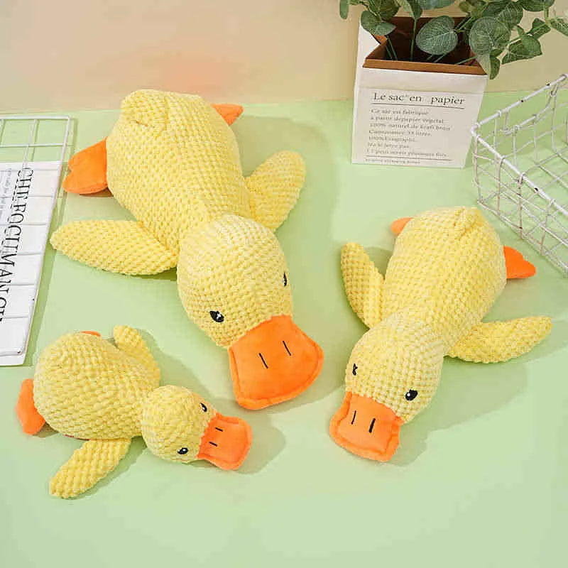 CURAPETS Calming Duck Plush Dog Toy