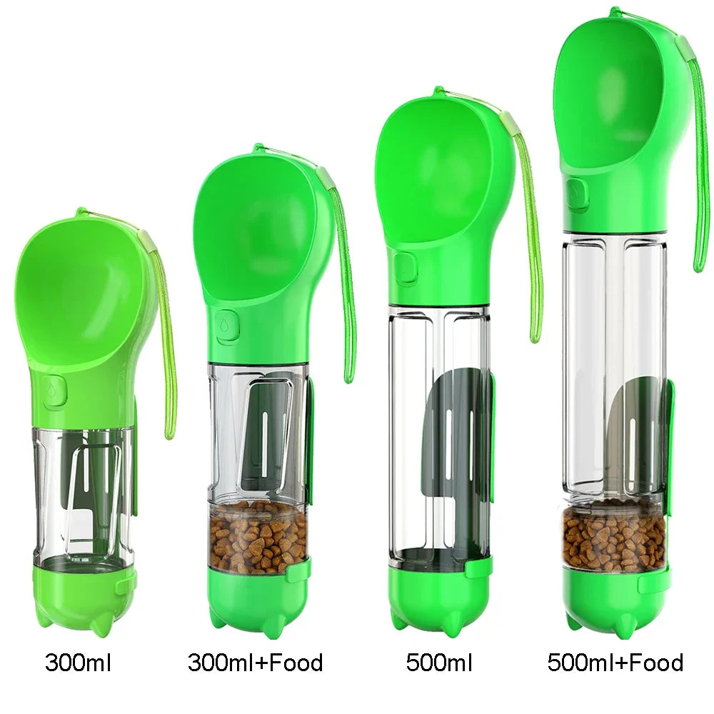 CURAPETS 3-in-1 Travel Hydration Bottle