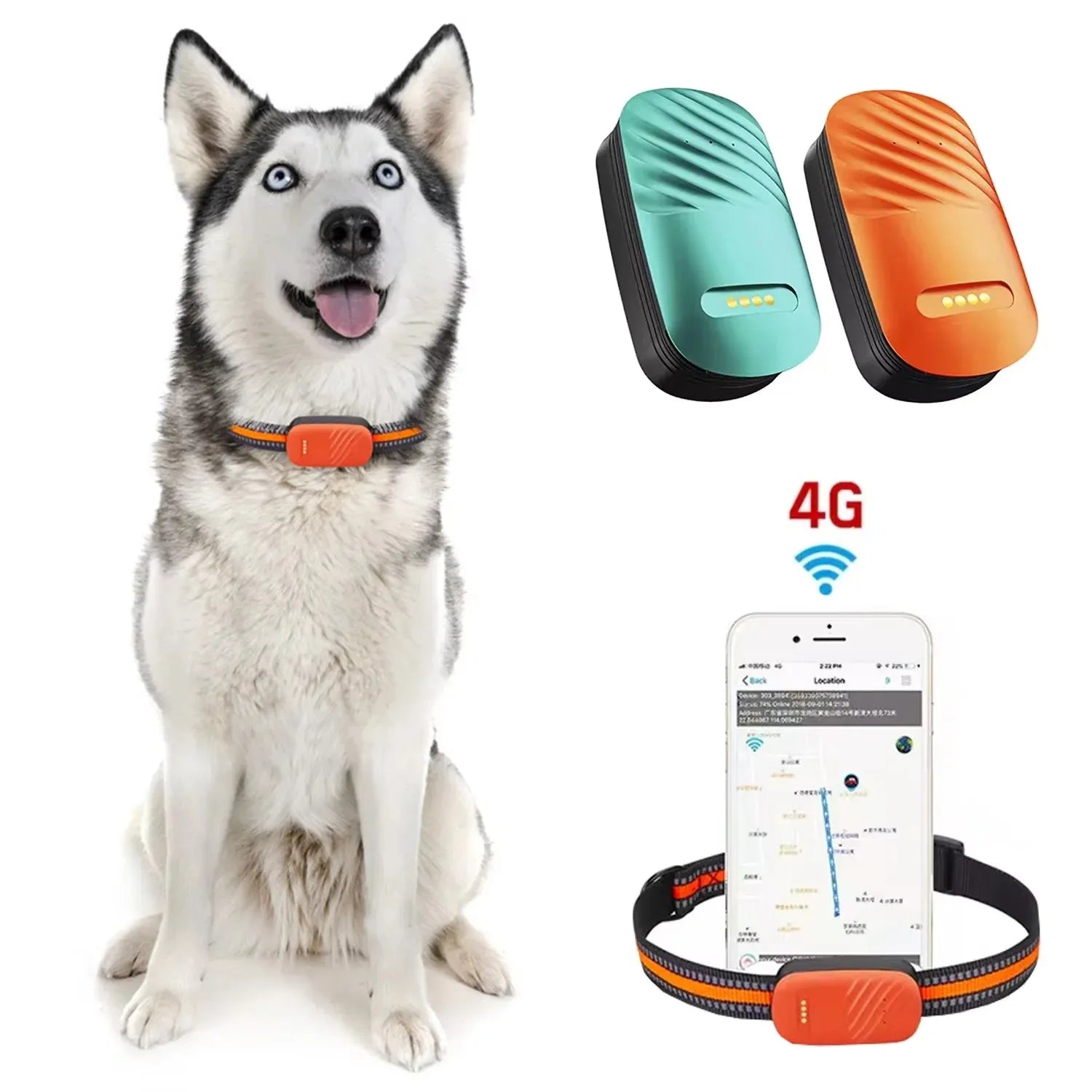 CURAPETS Waterproof GPS Pet Tracker