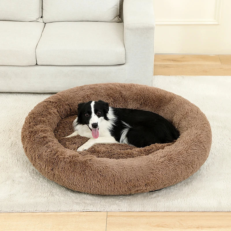 CURAPETS Plush Nest Dog & Cat Bed