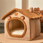 CURAPETS Cozy Foldable Pet Cave Bed