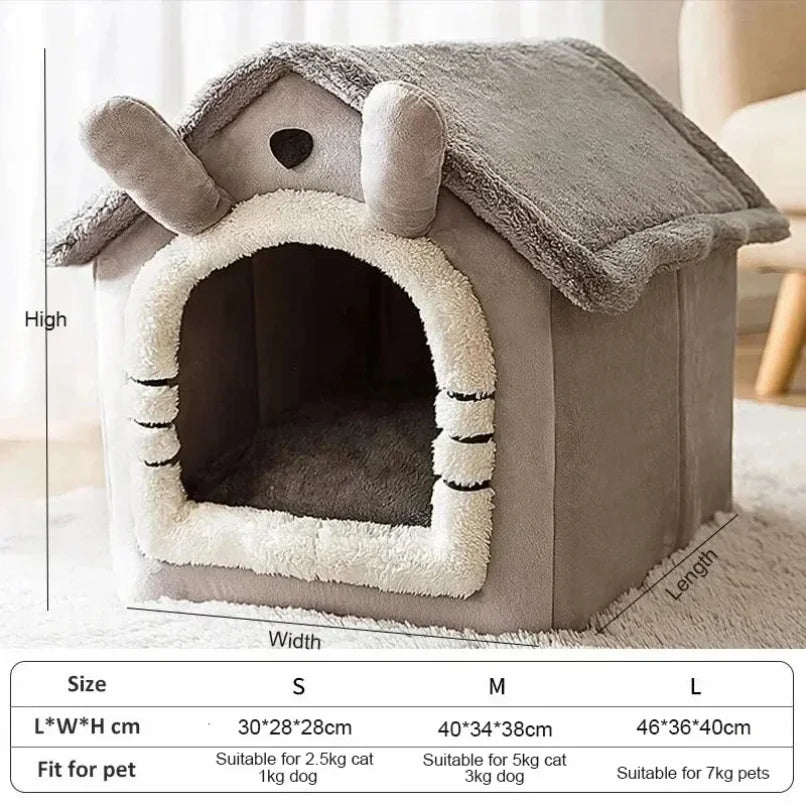 CURAPETS Cozy Indoor Pet Tent Bed