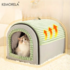 CURAPETS Winter Enclosed Pet Bed House
