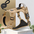 CURAPETS Airtag-Ready Reflective Dog Harness Set