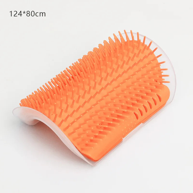 CURAPETS Cat Corner Massage Grooming Brush