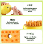 CURAPETS Steamy Brush Electric Pet Groomer