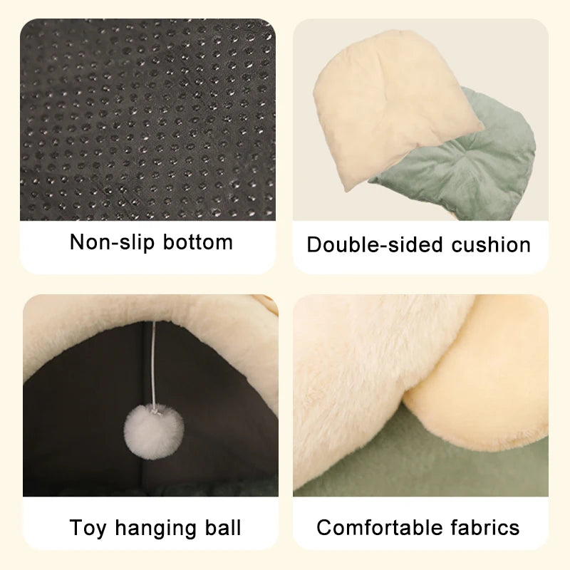 CURAPETS Cozy Tent Cave Bed