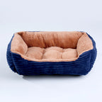 CURAPETS Calming Plush Square Pet Bed