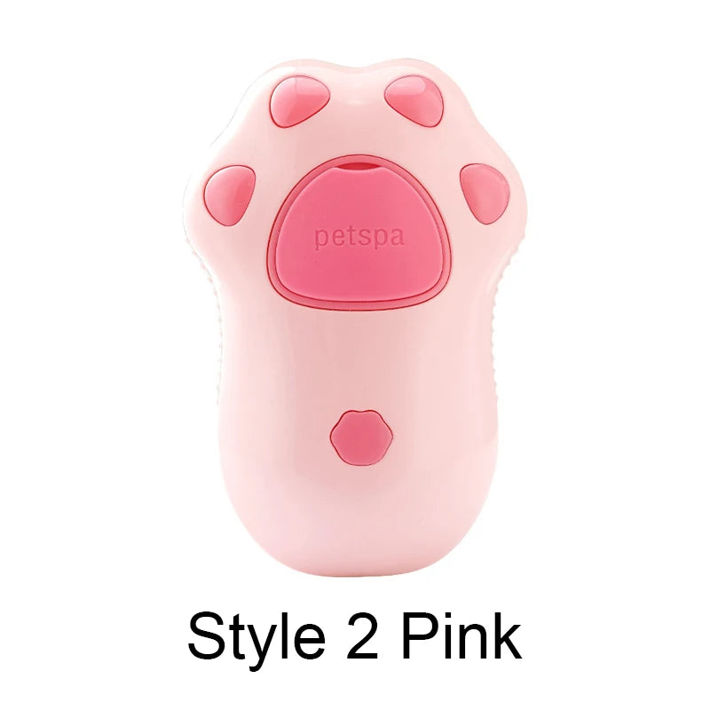CURAPETS Steamy Electric Grooming Brush