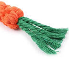CURAPETS Carrot Rope Chew Toy