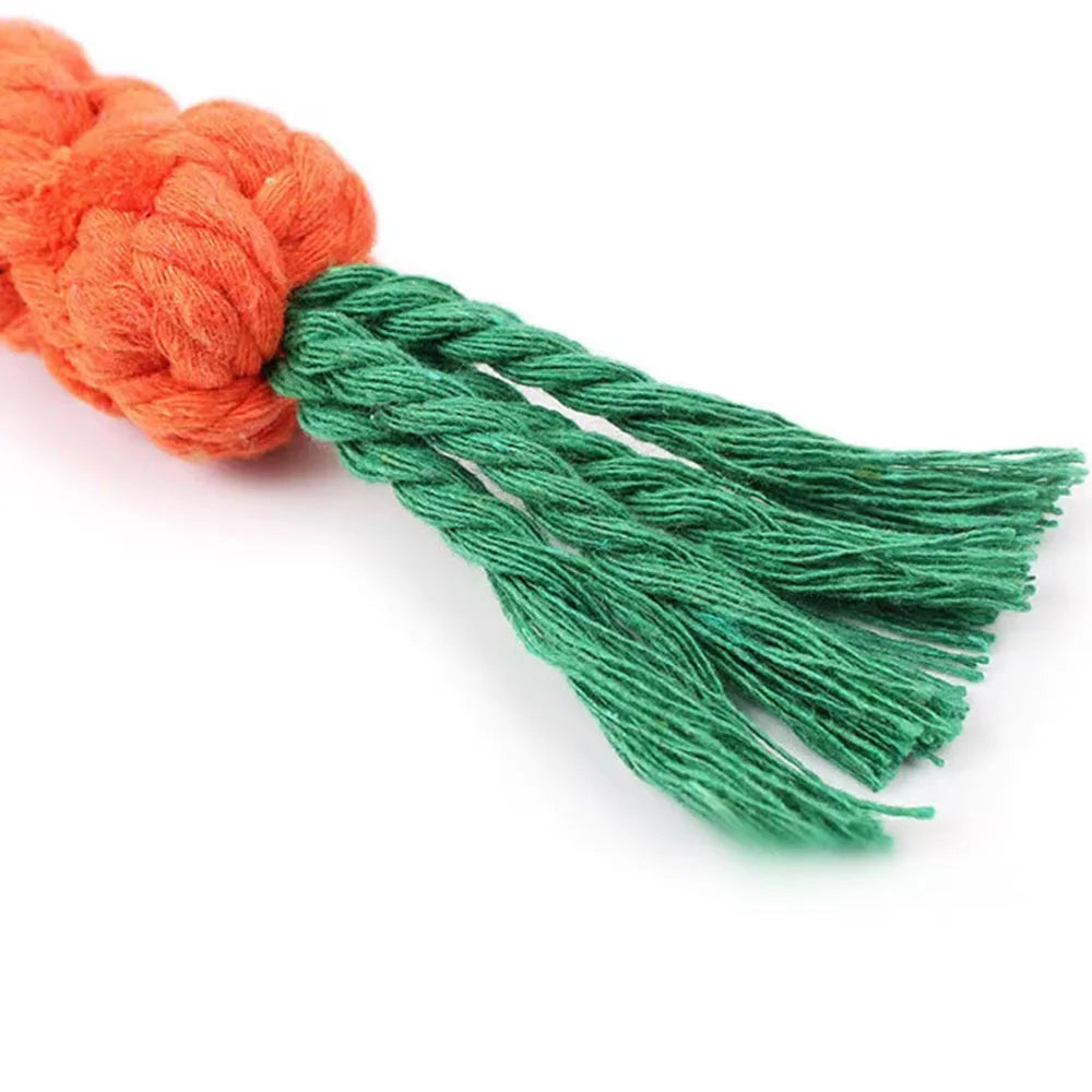 CURAPETS Carrot Rope Chew Toy
