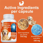 CURAPETS Omega Fish Oil Softgels for Dogs