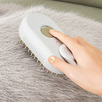 CURAPETS Steamy Electric Grooming Brush