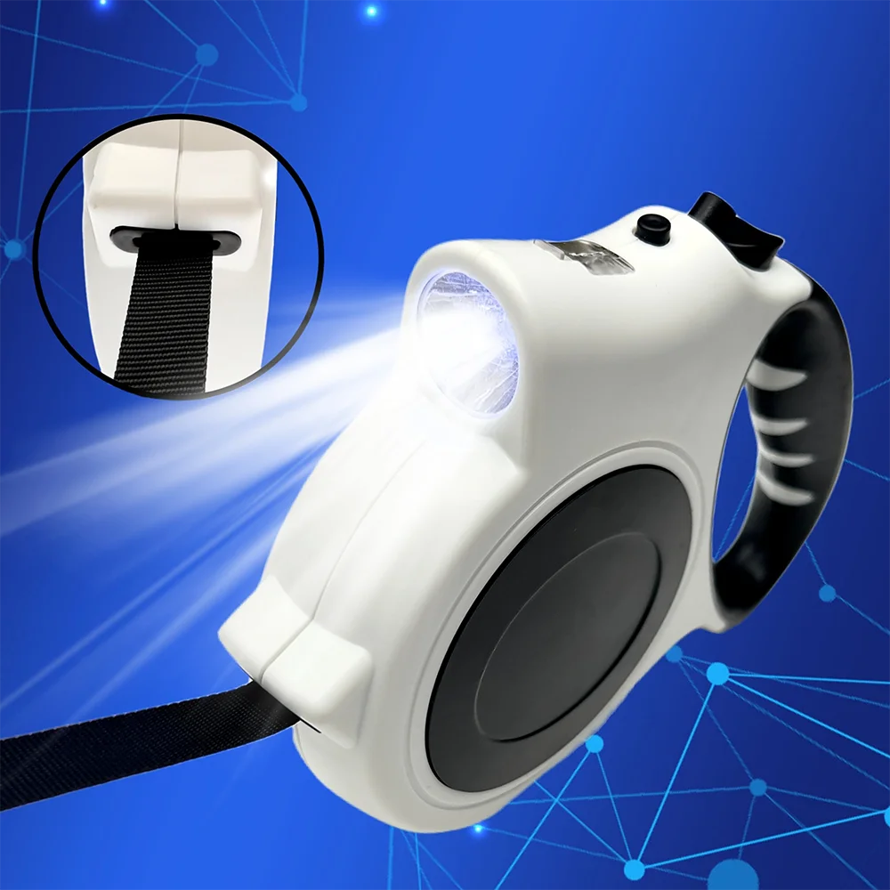 CURAPETS LumaLead Retractable Dog Leash
