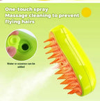 CURAPETS Steamy Brush Electric Pet Groomer