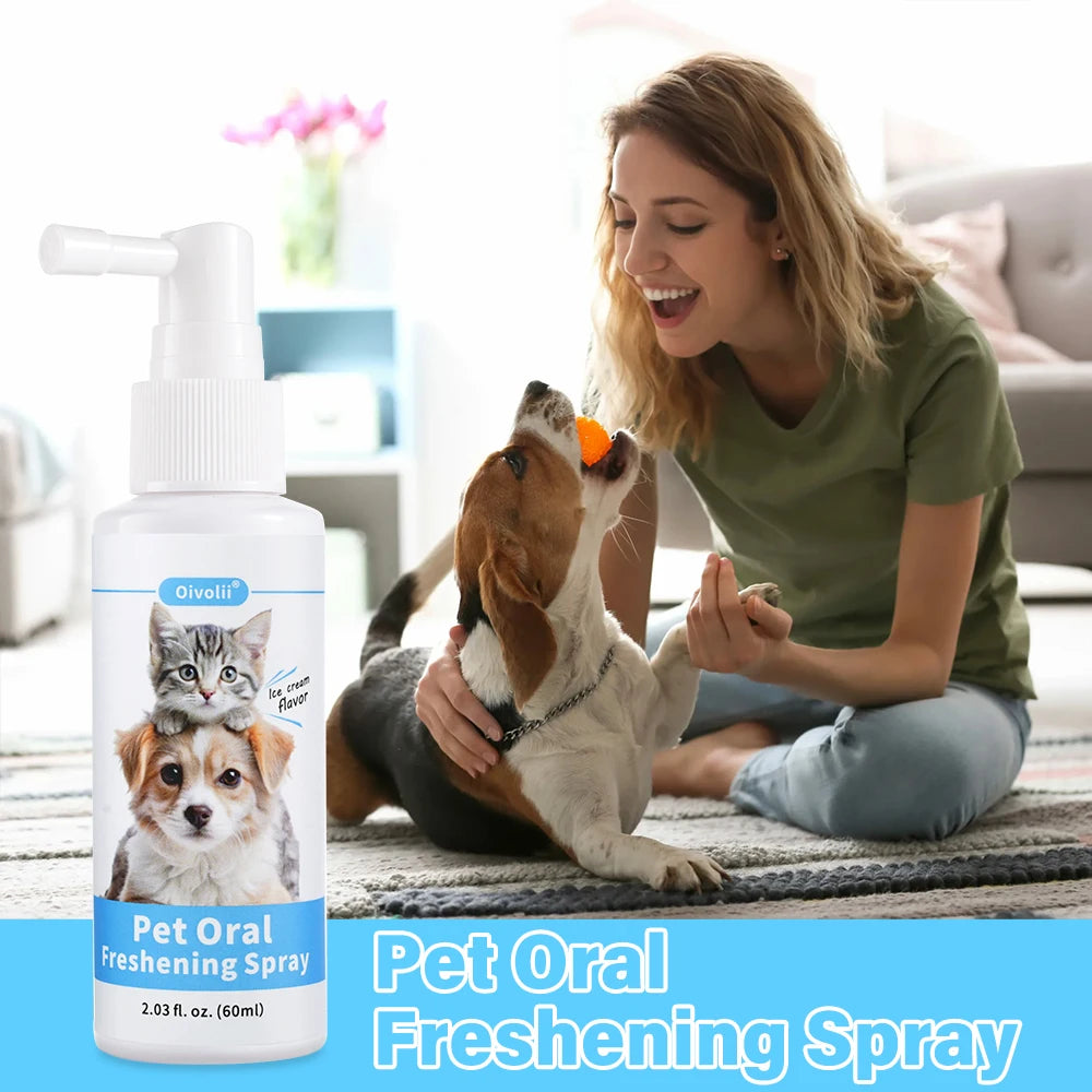 CURAPETS FreshBreath Oral Hygiene Spray 60ml