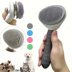 CURAPETS Self-Cleaning Grooming Brush
