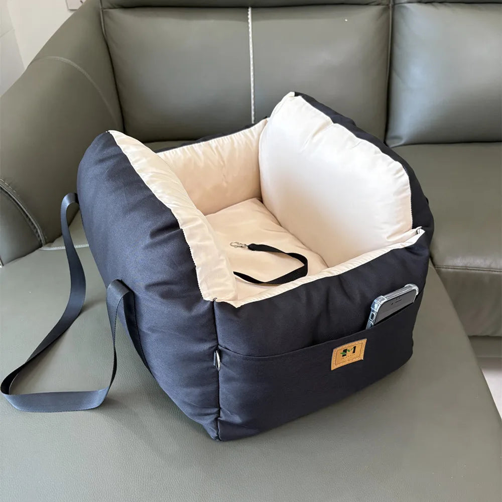 CURAPETS SafeRide Plush Pet Car Seat