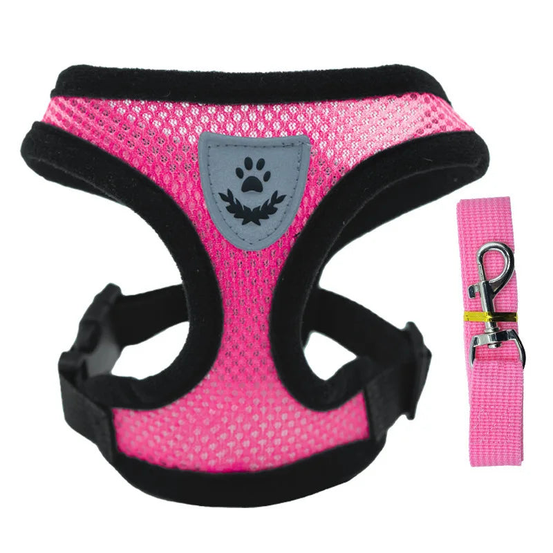 CURAPETS AirLite Summer Pet Harness & Leash Set