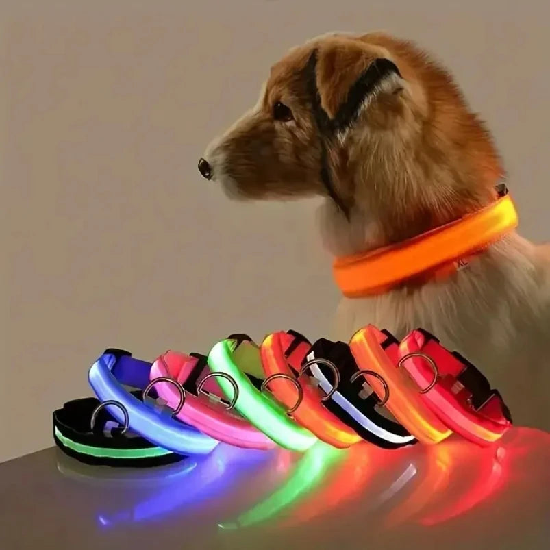 CURAPETS Luminous LED Night Safety Collar