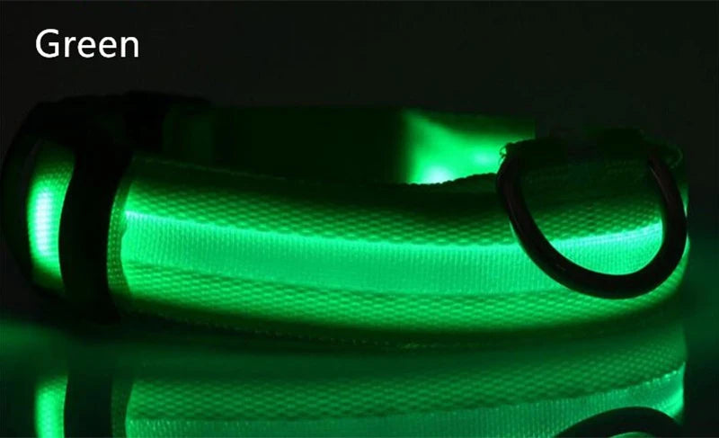 CURAPETS Luminous LED Night Safety Collar