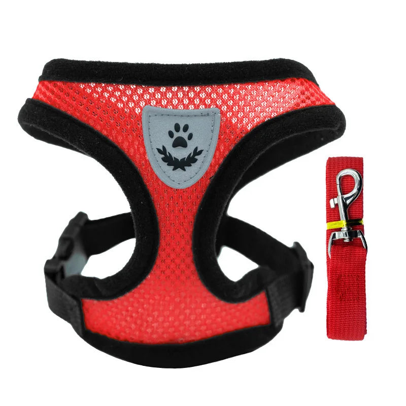 CURAPETS AirLite Summer Pet Harness & Leash Set