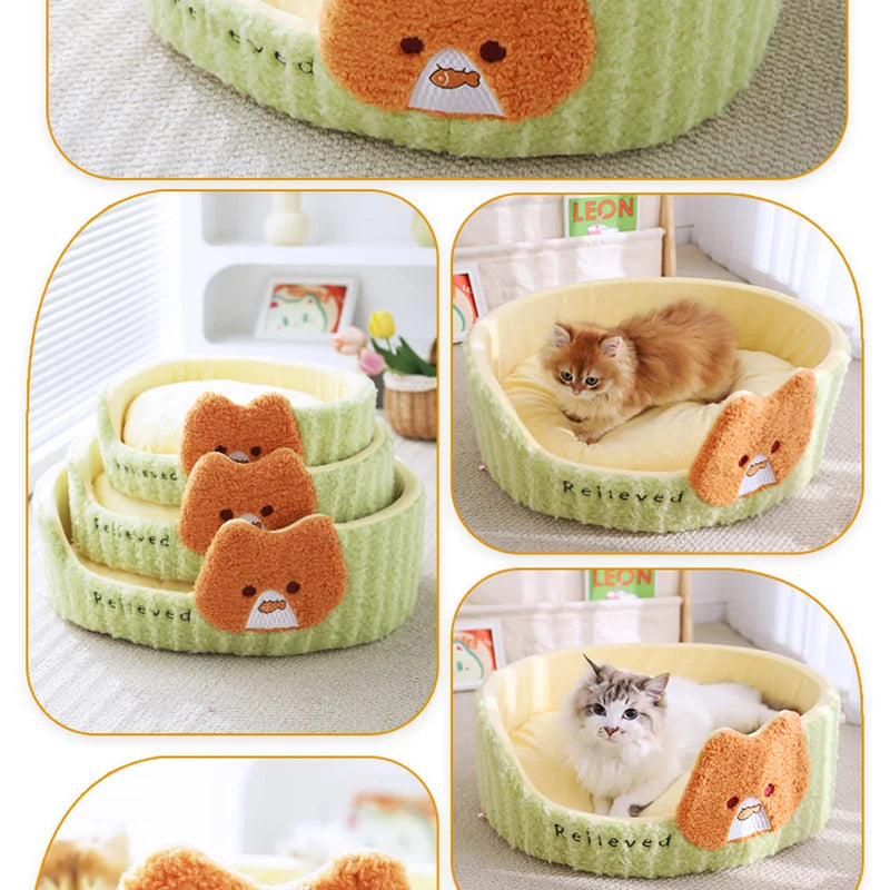 CURAPETS Cozy Nest Winter Pet Bed