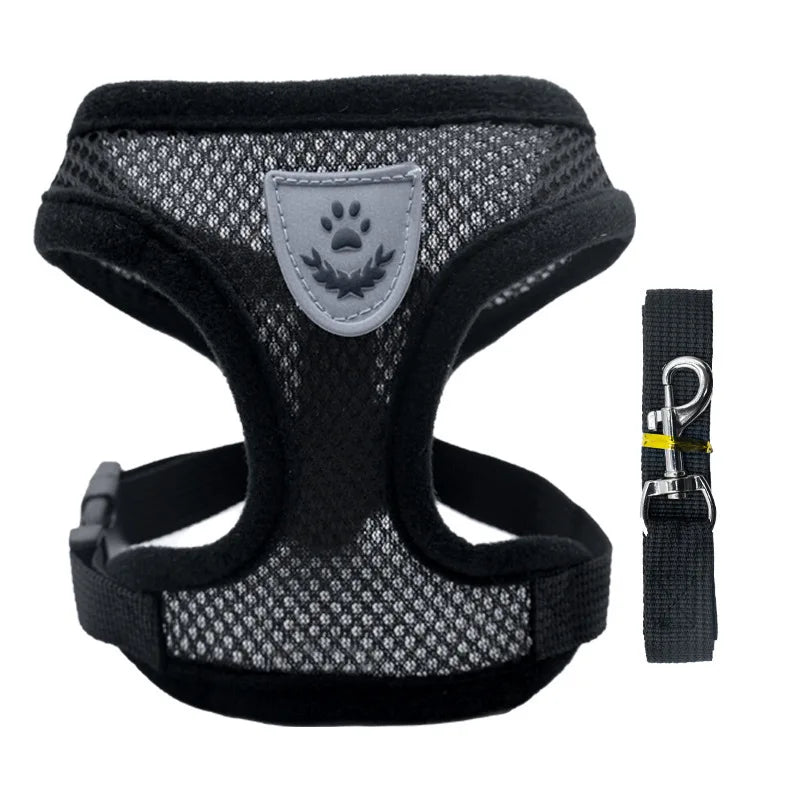CURAPETS AirLite Summer Pet Harness & Leash Set