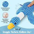 CURAPETS Plush Goose Squeak Chew Toy