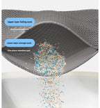 CURAPETS Premium Double Layer Cat Litter Mat
