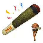 CURAPETS Plush Squeaky Cigar Dog Toy