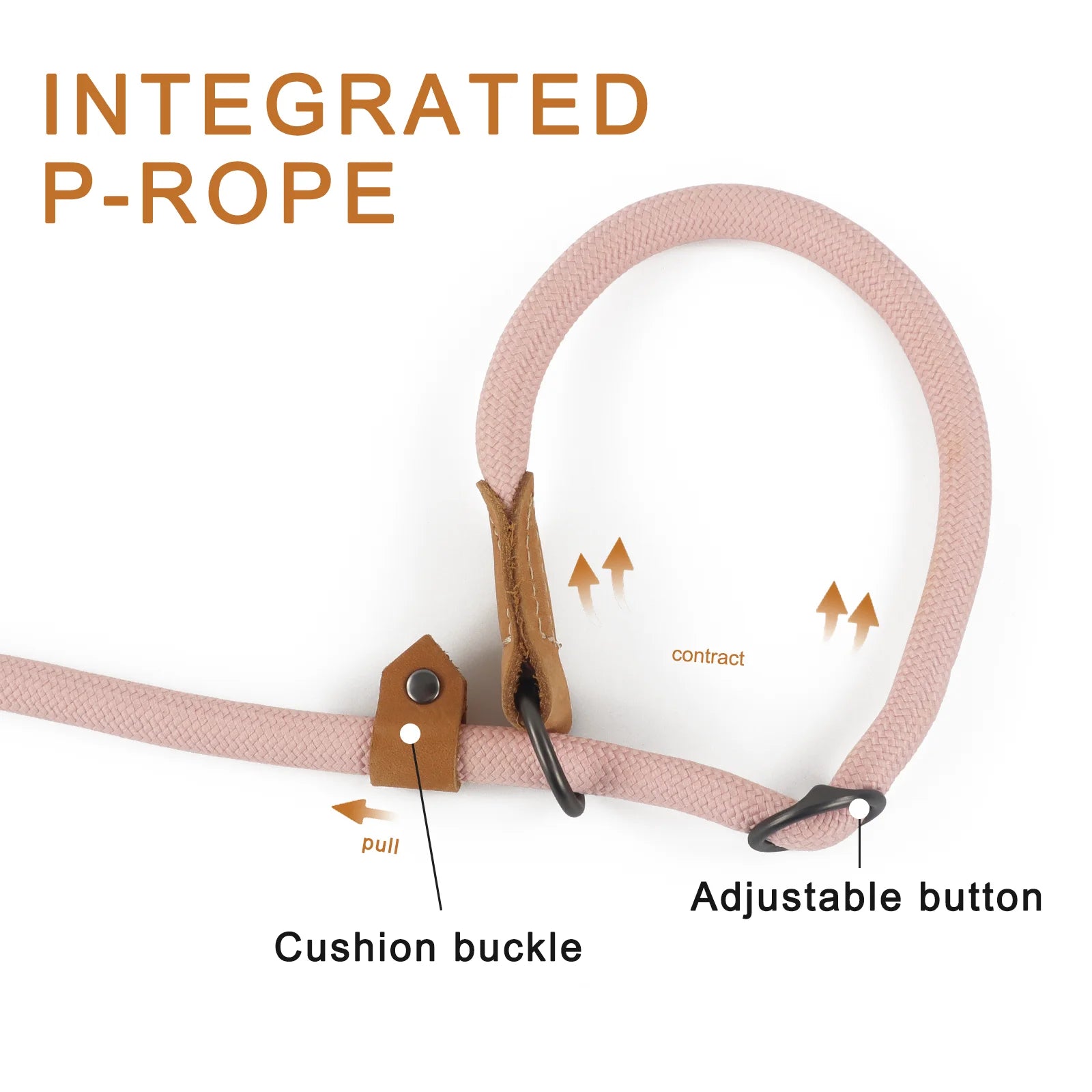 CURAPETS P-Shape Hands-Free Dog Leash