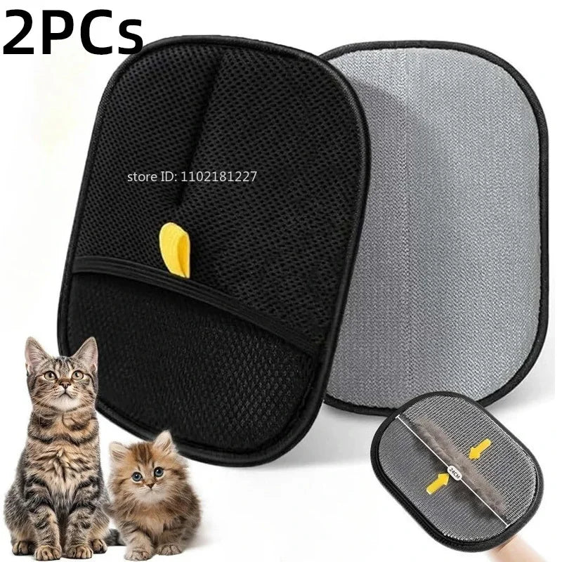 CURAPETS Double-Sided Grooming Glove