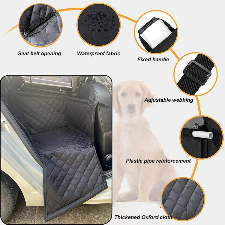 CURAPETS Oxford Hammock Pet Car Seat Carrier