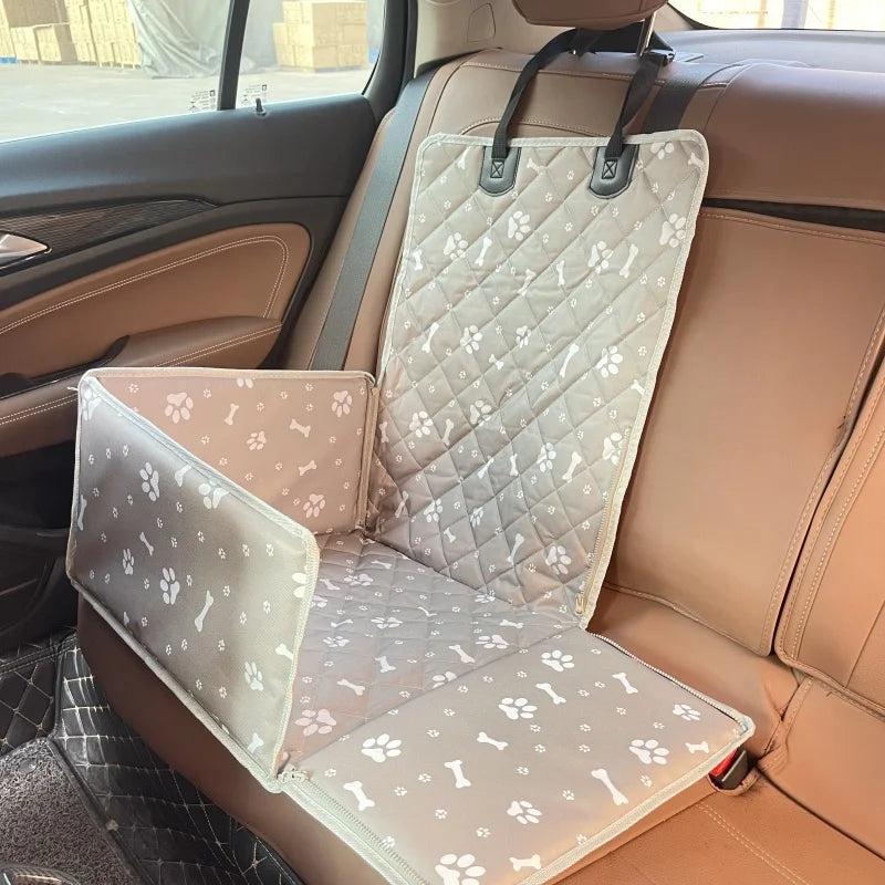CURAPETS Oxford Hammock Pet Car Seat Carrier