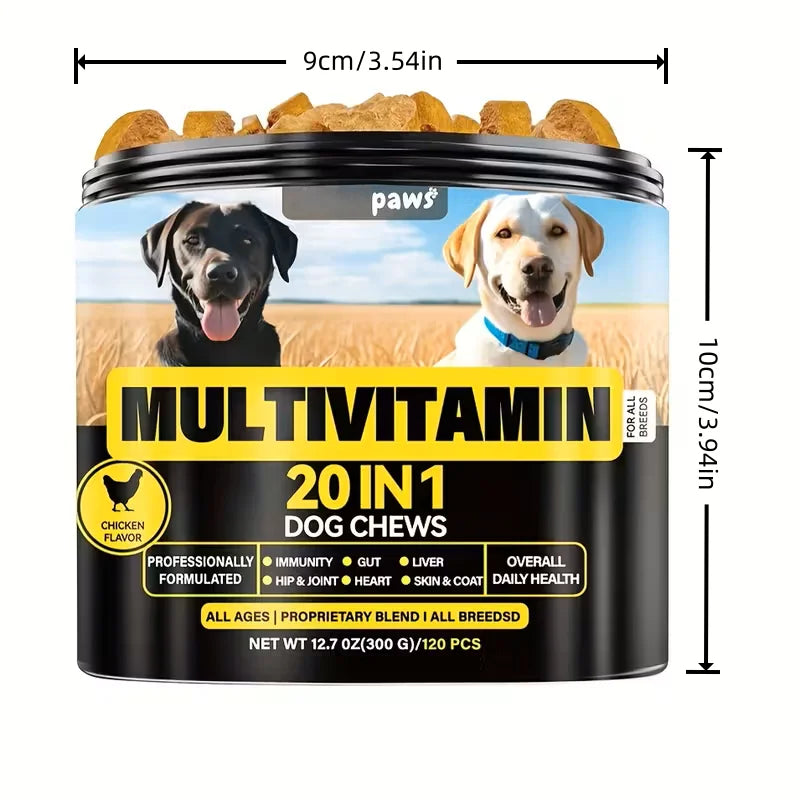 CURAPETS 20-in-1 Dog Multivitamin Chews