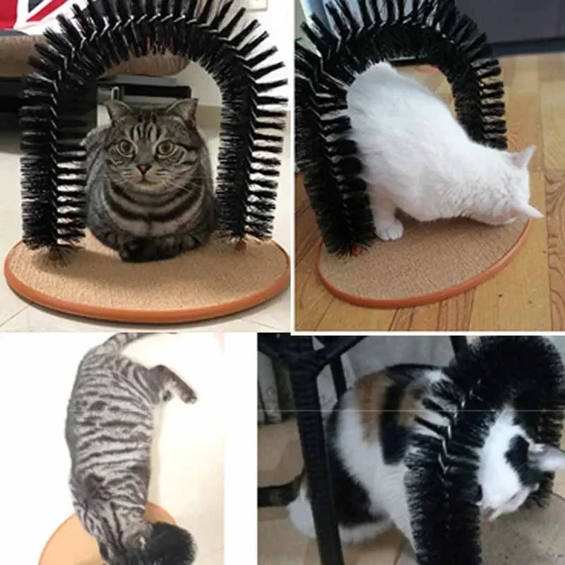CURAPETS Self-Grooming Arch Cat Spa Toy