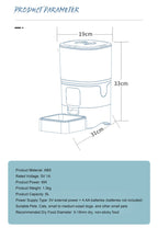 CURAPETS 6L Smart Automatic Pet Feeder