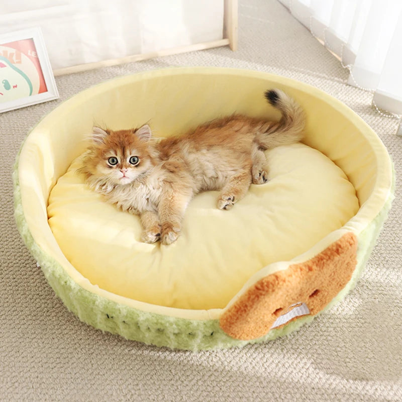 CURAPETS Cozy Nest Winter Pet Bed
