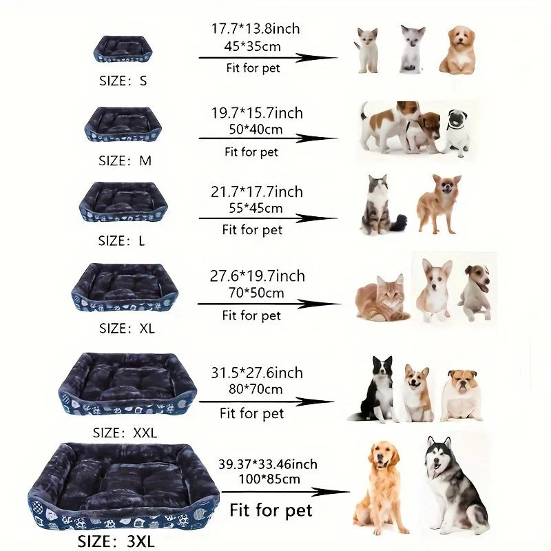 CURAPETS Winter Comfort Sofa Bed for Pets