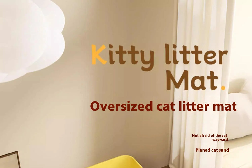 CURAPETS Extra Large Waterproof Litter Mat