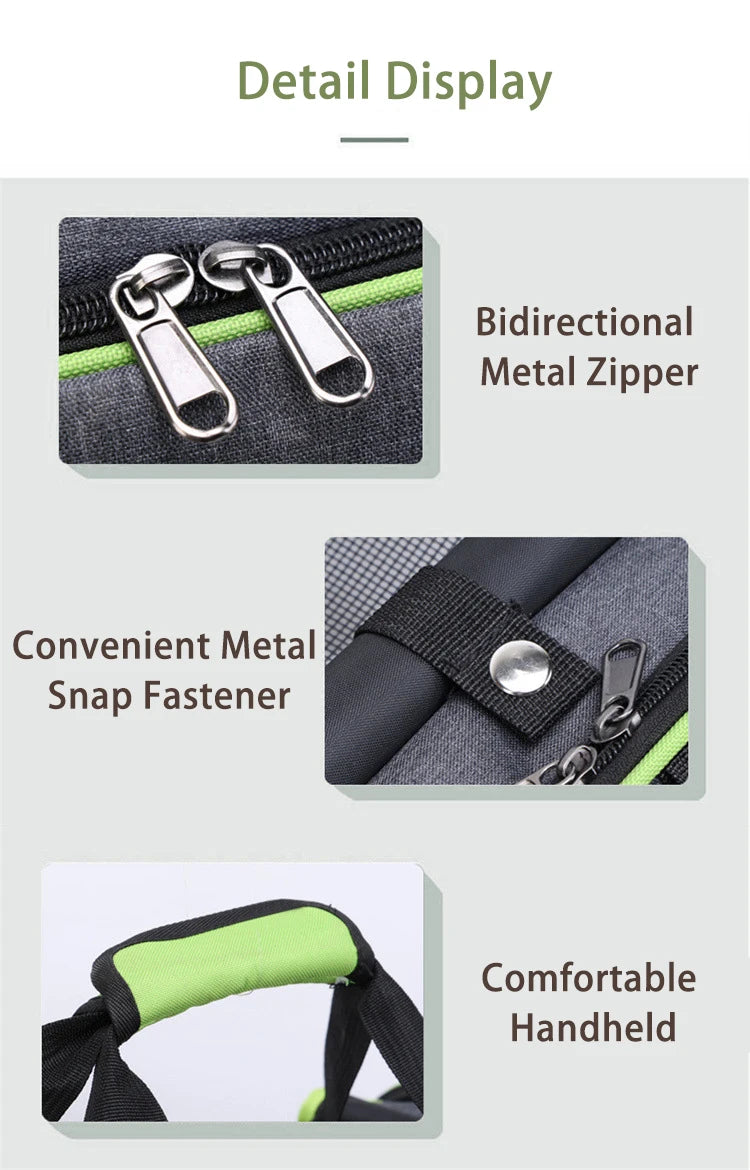 CURAPETS Foldable Travel Pet Carrier Bag