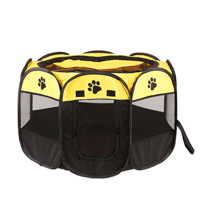 CURAPETS Foldable Octagonal Pet Playpen