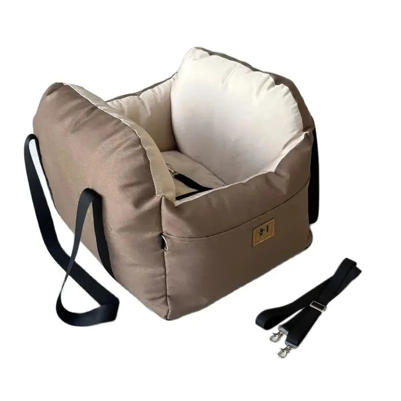 CURAPETS SafeRide Plush Pet Car Seat