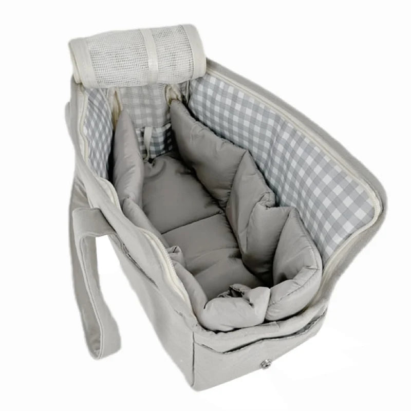 CURAPETS Cozy Cotton Shoulder Pet Carrier