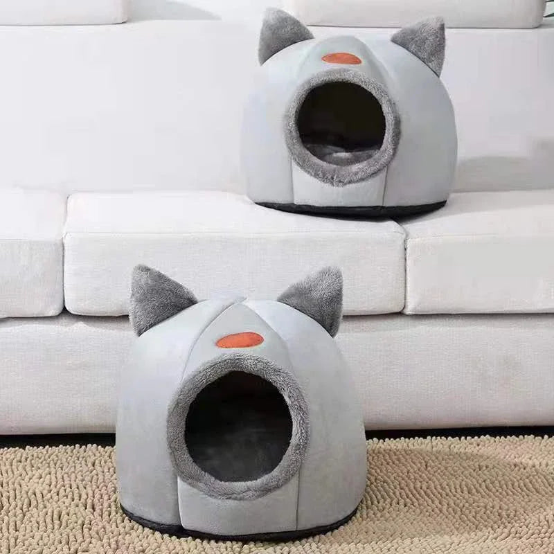 CURAPETS Deep Sleep Cave Pet Bed