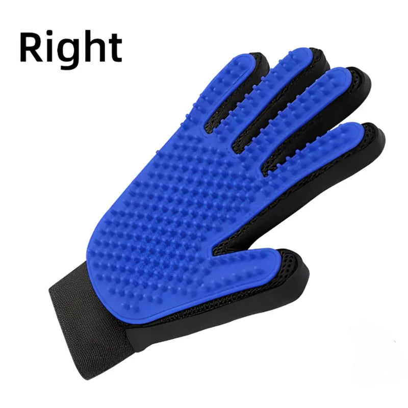 CURAPETS Silicone Deshedding Grooming Glove