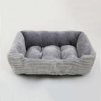 CURAPETS Calming Plush Square Pet Bed